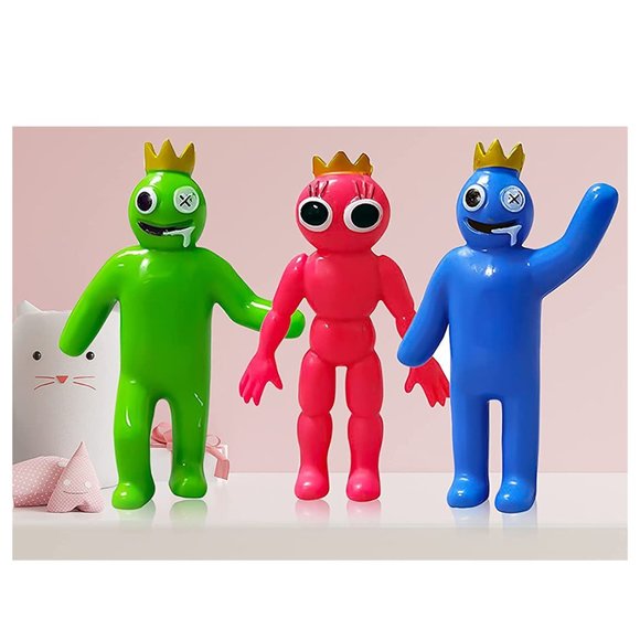 Rainbow Friends Toy Figures 8pcs Custom Characters Action Playset Figurines - Picture 4 of 5